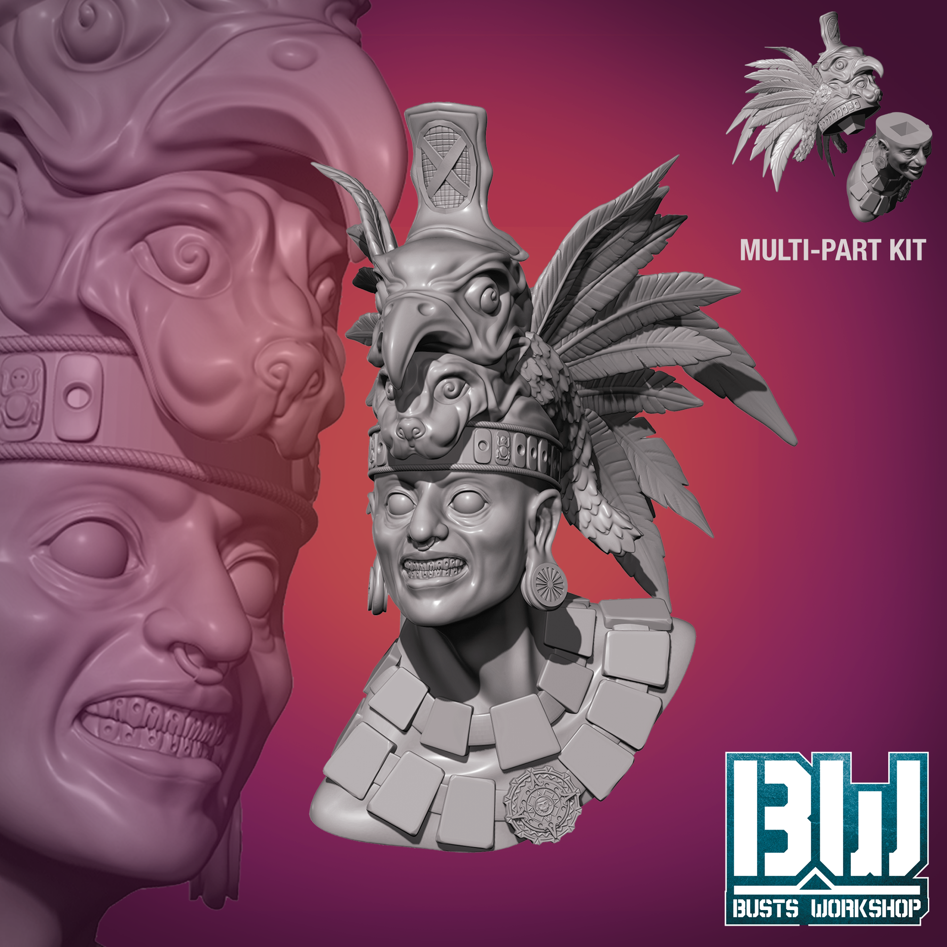 Xolatl, The Warlock (55mm Bust)